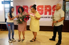 RIGHTS GROUPS ENDORSE BROSAS FOR SENATOR